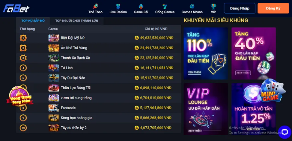 Bắn Cá Jackpot CWIN333